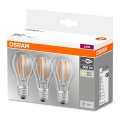 SETTI 3x LED-polttimo VINTAGE E27/7W/230V 2700K - Osram