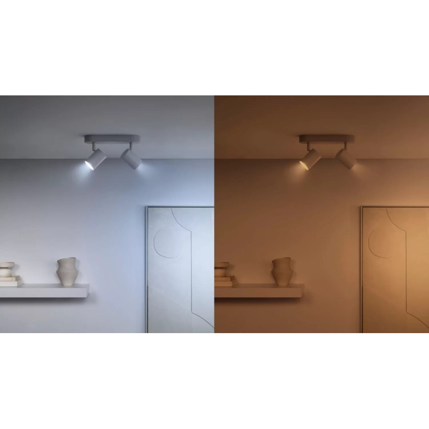 SETTI 3x LED RGBW Himmennettävä polttimo PAR16 GU10/4,7W/230V 2200-6500K Wi-Fi - WiZ