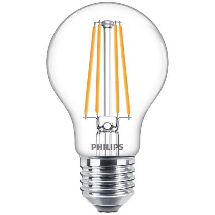 Setti 3x Philips Vintage LED-polttimo E27/8,5W/230V 2700K