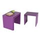 SETTI 3x Sohvapöytä violetti
