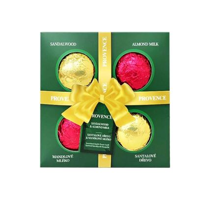 SETTI 4 kpl kuplivia kylpypommeja PROVENCE