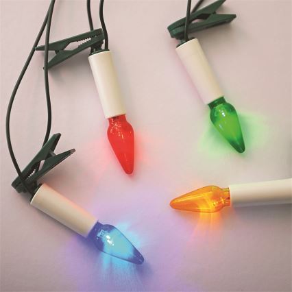 SETTI 4 x Vaihtolamppu FELICIA E10/14V/0,1A värikäs Valmistettu EU