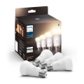 SETTI 4x Himmennettävä LED-polttimo Philips Hue WHITE A60 E27/9W/230V 2700K