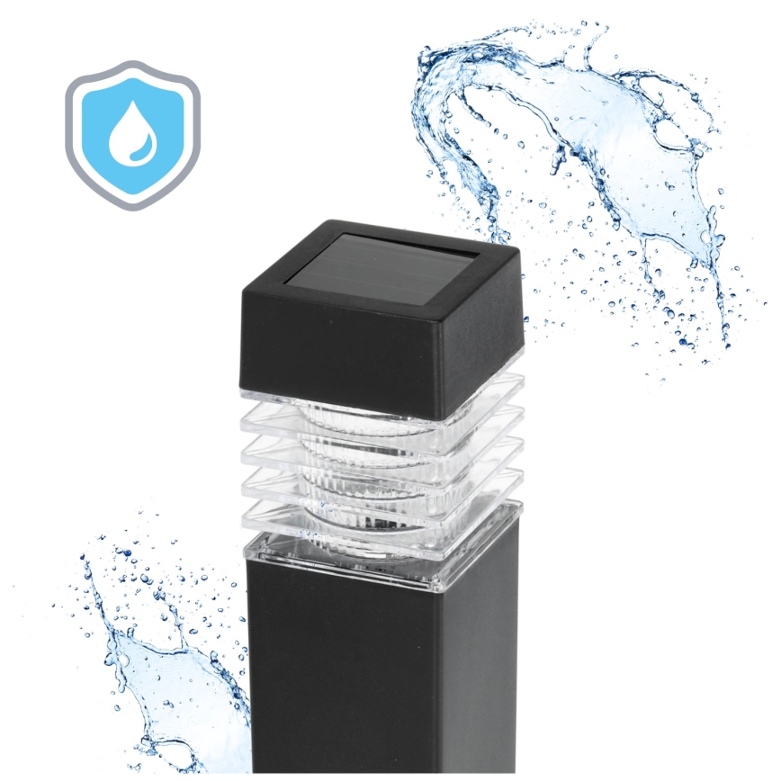 SETTI 4x LED-aurinkolamppu LED/0,06W/1,2V 1xAAA 6000K IP44 100 mAh