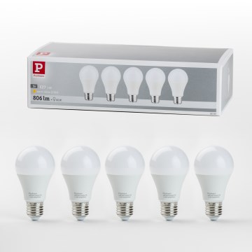 SETTI 5x LED-polttimo A60 E27/9W/230V 2700K - Paulmann 28780