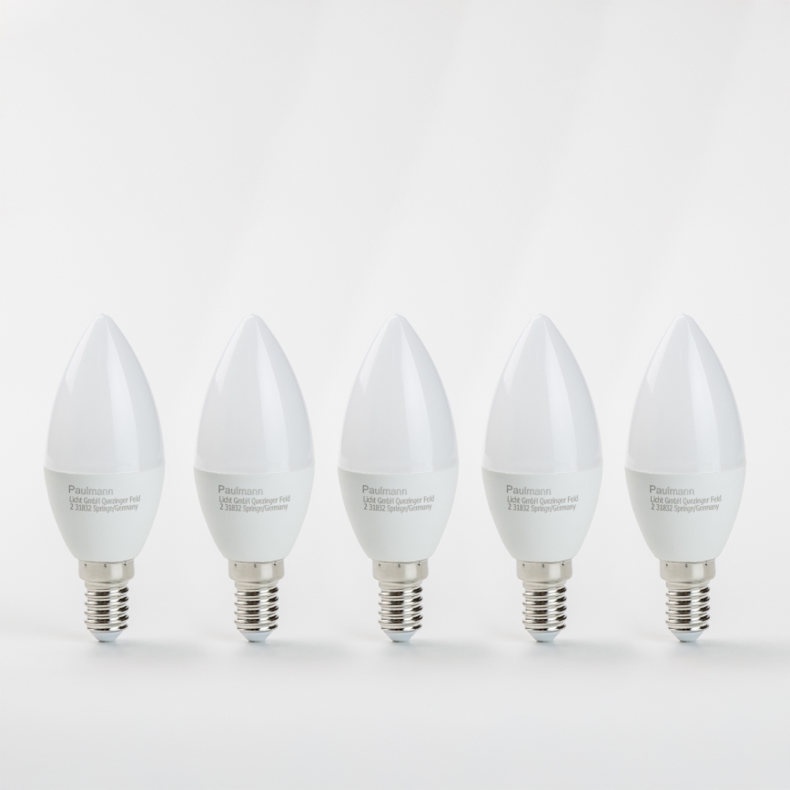 SETTI 5x LED-polttimo E14/5,5W/230V 2700K - Paulmann 28782