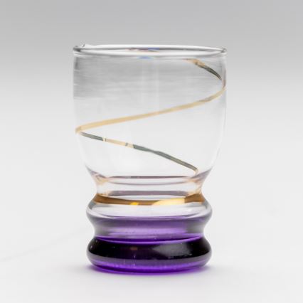 Setti 6x shottilasi läpinäkyvä violetti