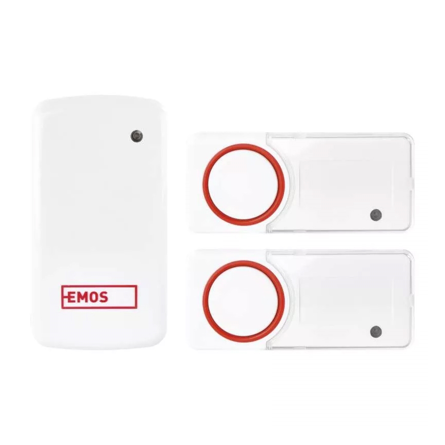 SETTI Langaton ovikello + 2x painike 230V IP44