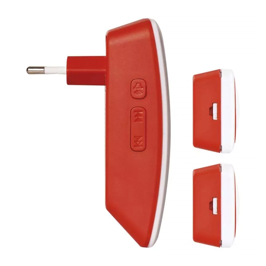 SETTI Langaton ovikello + 2x painike 230V IP44