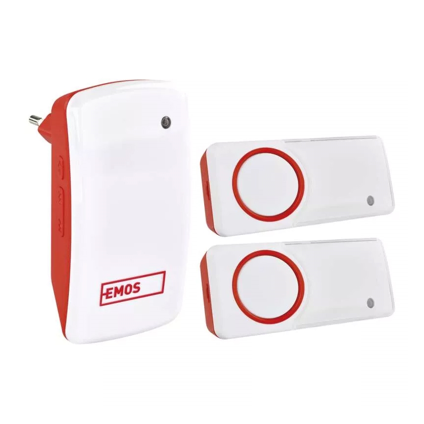 SETTI Langaton ovikello + 2x painike 230V IP44