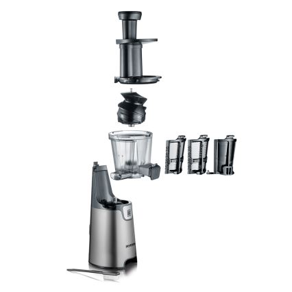 Severin ES 3571 - ruuvimehustin 1,3 l 150W/230V harmaa