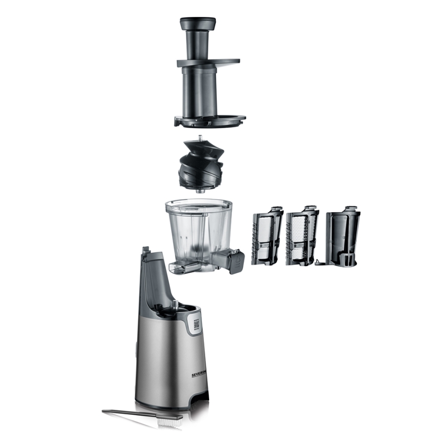 Severin ES 3571 - ruuvimehustin 1,3 l 150W/230V harmaa
