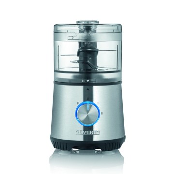 Severin KM 3865 - Ruokasilppuri 400W/230V ruostumaton teräs/musta