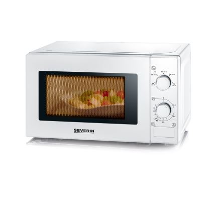 Severin MW 7770 - mikroaaltouuni 700 W / 230 V, 20 l, valkoinen