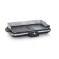 Severin PG 8564 - Pöytäsähkögrilli 2300W/230V 50x30 cm musta
