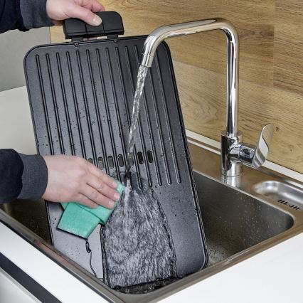 Severin PG 8564 - Pöytäsähkögrilli 2300W/230V 50x30 cm musta