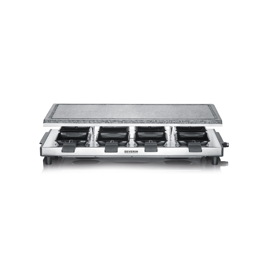Severin RG 2374 - Raclette-grilli laavakivellä 1500W/230V