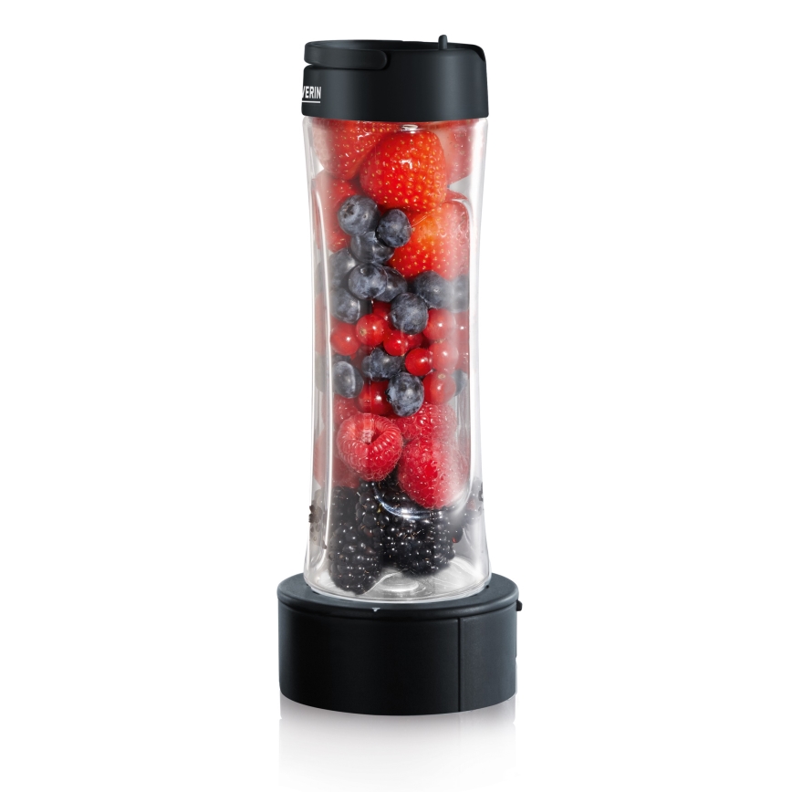 Severin SM 3737 - pöytätehosekoitin, 1 l, 500 W/230 V, ruostumaton teräs/musta