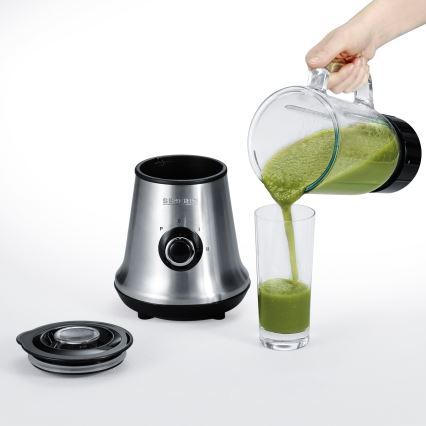 Severin SM 3737 - Pöytätehosekoitin 1 l 500W/230V ruostumaton teräs/musta