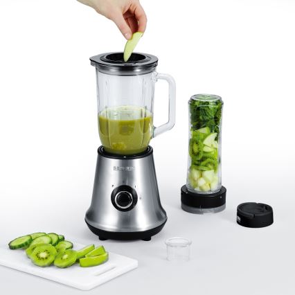Severin SM 3737 - Pöytätehosekoitin 1 l 500W/230V ruostumaton teräs/musta
