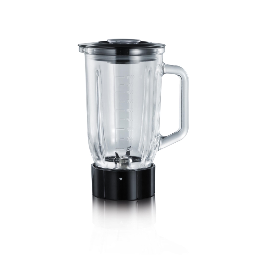 Severin SM 3737 - Pöytätehosekoitin 1 l 500W/230V ruostumaton teräs/musta