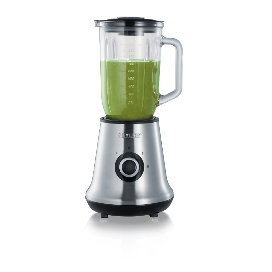 Severin SM 3737 - Pöytätehosekoitin 1 l 500W/230V ruostumaton teräs/musta