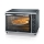 Severin TO 2058 - Tehokas 1800 W / 230 V kiertoilmauuni grillillä ja pizzakivellä, 42 l, musta
