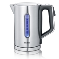Severin WK 3418 - Nopea vedenkeitin 1,7 l 3000W/230V ruostumaton teräs/musta