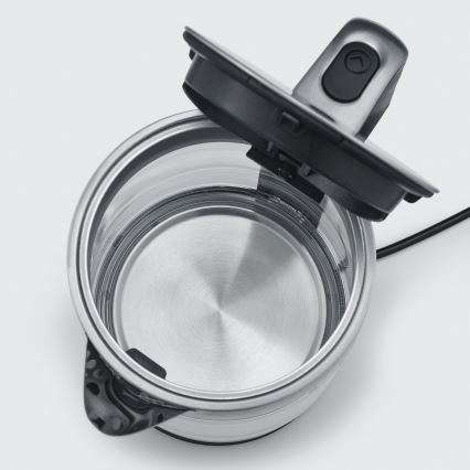 Severin WK 3420 - Nopea vedenkeitin 1,7 l 2200W/230V ruostumaton teräs/lasi