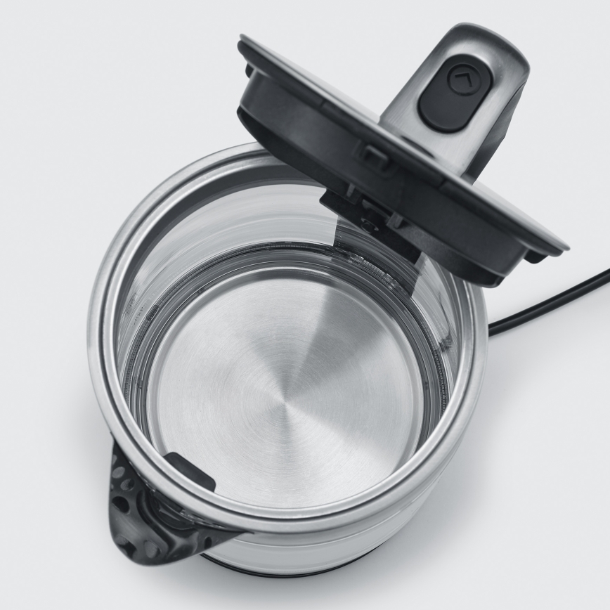 Severin WK 3420 - Nopea vedenkeitin 1,7 l 2200W/230V ruostumaton teräs/lasi