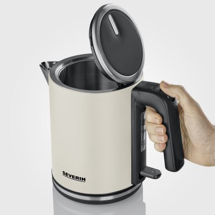 Severin WK 9577 - 1 l vedenkeitin 2400W/230V beige