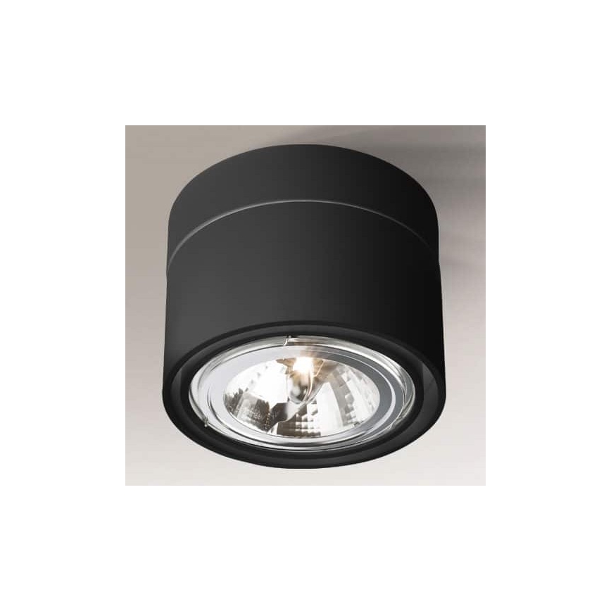 Shilo - Kohdevalo 1xGU10/15W/230V musta