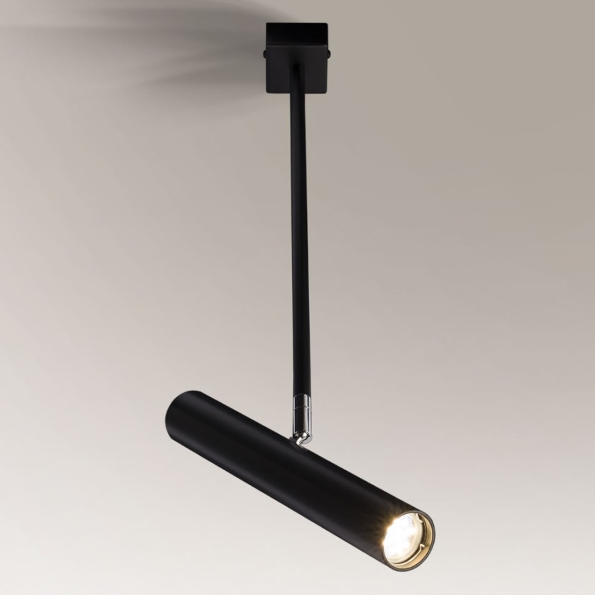 Shilo - Kattokruunu tangossa 1xGU10-MR11/15W/230V musta