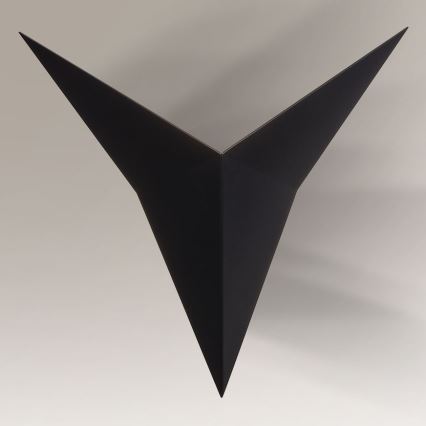 Shilo - LED-seinävalo LED/6W/230V 3000K CRI 90 musta