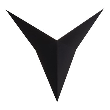 Shilo - LED-seinävalo LED/6W/230V 3000K CRI 90 musta