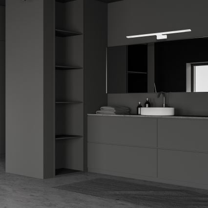 SHINE LED-peilivalaisin kylpyhuoneeseen 12W/230V, 60 cm, IP44, valkoinen