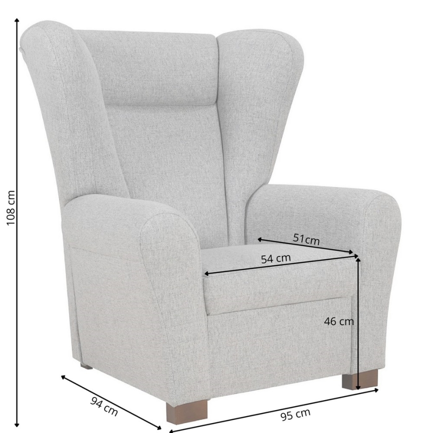 Siipituoli VIVA musta