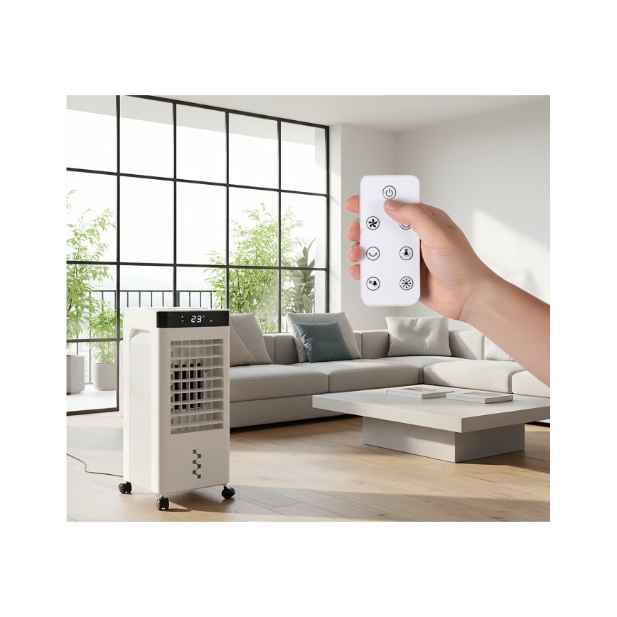 Siirrettävä ilmanjäähdytin VIENTO COOL 65W/230V valkoinen + kaukosäädin