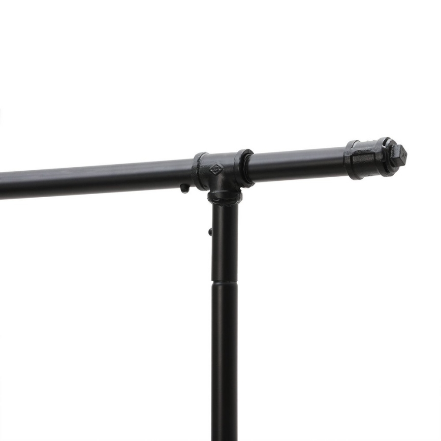 Siirrettävä vaateteline LINEA, musta