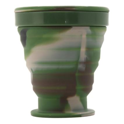 Silikoninen taitettava muki 200 ml