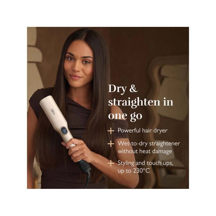 Silk’n - Hiustenkuivaaja 3-in-1 SILKYAIR TRINITY 230V kultainen