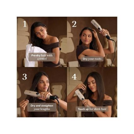 Silk’n - Hiustenkuivaaja 3-in-1 SILKYAIR TRINITY 230V kultainen