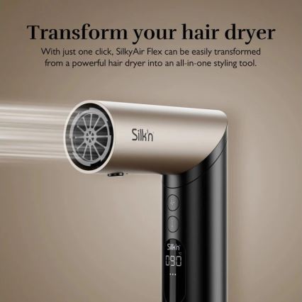 Silk’n - Hiustenkuivain SILKYAIR FLEX 230V musta/kulta