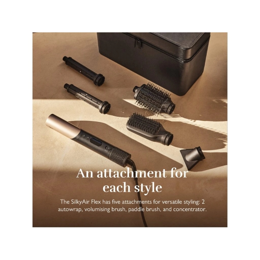 Silk’n - Hiustenkuivain SILKYAIR FLEX 230V musta/kulta