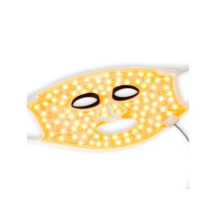 Silk’n - LED RGB kasvojen terapeuttinen naamio LED/5V 2000 mAh valkoinen + kaukosäädin