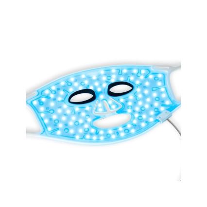 Silk’n - LED RGB kasvojen terapeuttinen naamio LED/5V 2000 mAh valkoinen + kaukosäädin