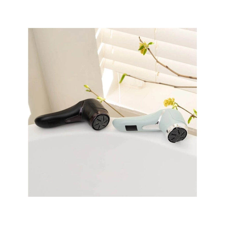 Silk’n - Sähköinen jalkaviila FRESHPEDI 5V/1500 mAh musta