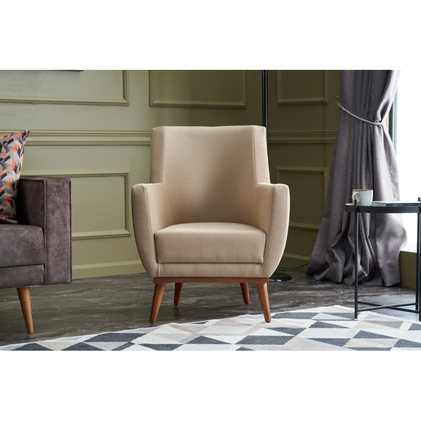 SIRO-nojatuoli, kermanvärinen