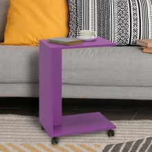 Sivupöytä 65x35 cm violetti