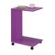Sivupöytä 65x35 cm violetti